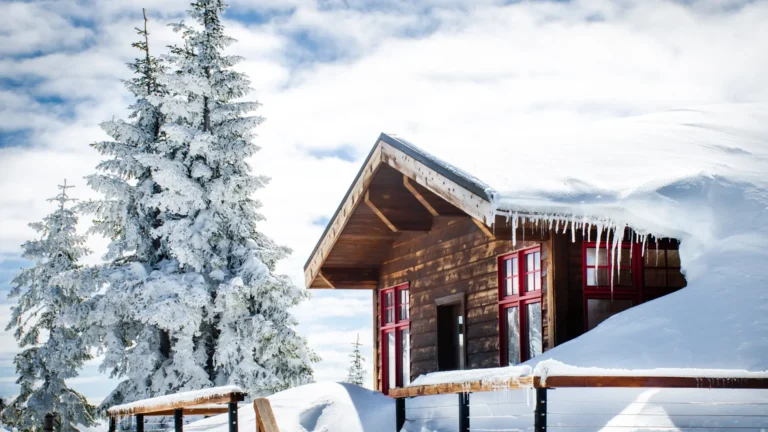 hero winter cabin
